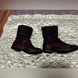 UGG  Robbie Black Waterproof Boots Size 7